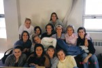 A group of girls who lived on the 12th floor of Gage in 1999