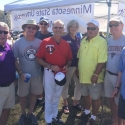 Group Photo with Alumnus and MN Twins Third Base Coach, Gene Glynn